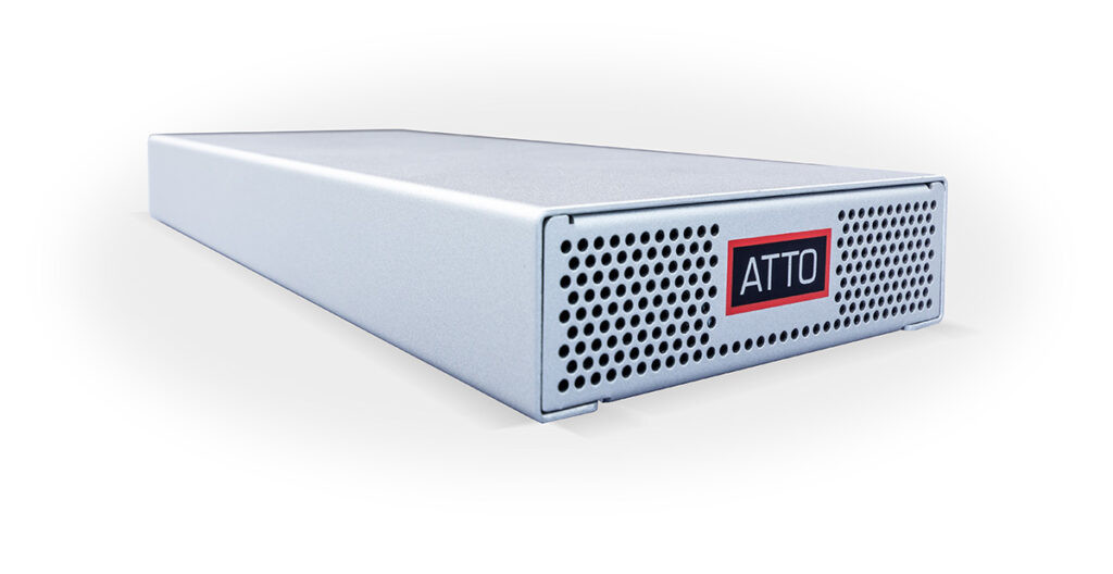 Intelligent iSCSI SAS Bridge powered by ATTO 006a5